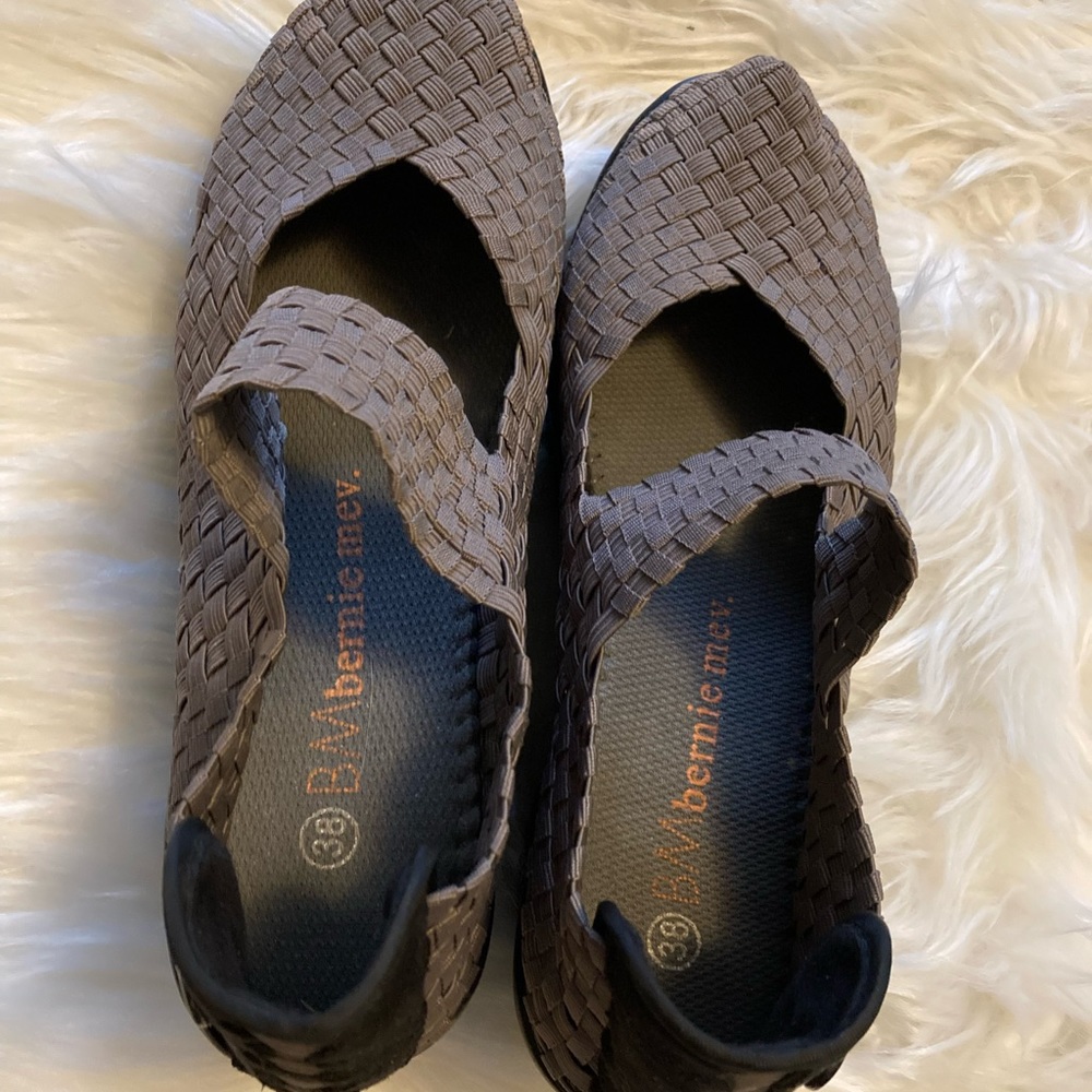 Bernie Mev wedge sandals.